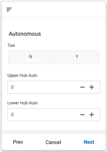 A screenshot showing the AppSheet preview window on the Autonomous screen.