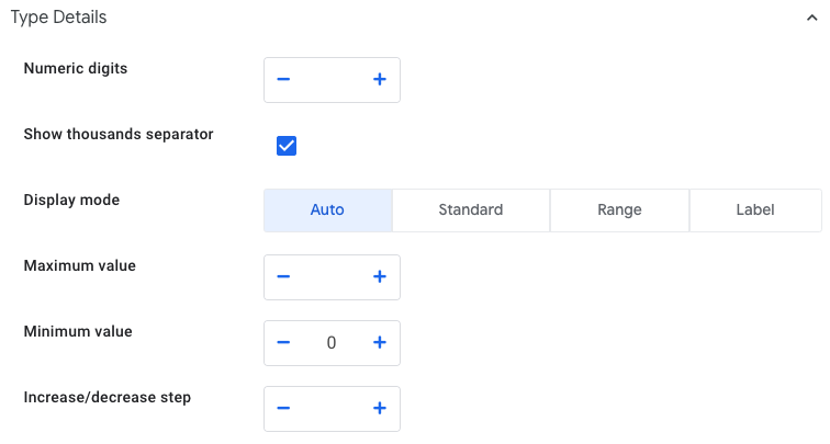 A screenshot showing the "Minimum Value" field changed to 0.